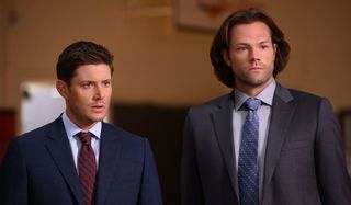 supernatural sam and dean in suits