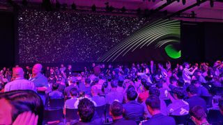 The stage at Nvidia's Computex 2023 keynote
