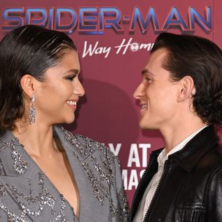 Tom Holland and Zendaya gaze at each other lovingly