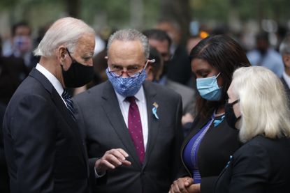 Joe Biden and Chuck Schumer.