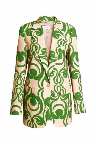 Dries Van Noten Blanchet Abstract-Print Jacket