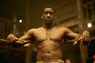 Malachi Kirby as Hezekiah in A Thousand Blows.