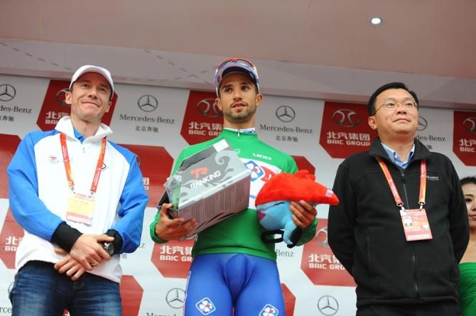 Nacer Bouhanni (FDJ) also took over the points jersey