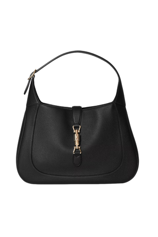 black Gucci Jackie 1961 Medium Shoulder Bag