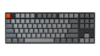The Keychron K8 wireless tenkeyless keyboard.