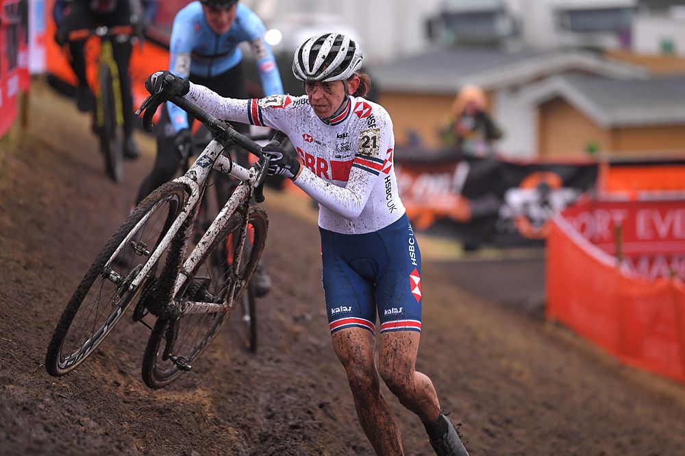 Helen Wyman at the Bogense World Championships