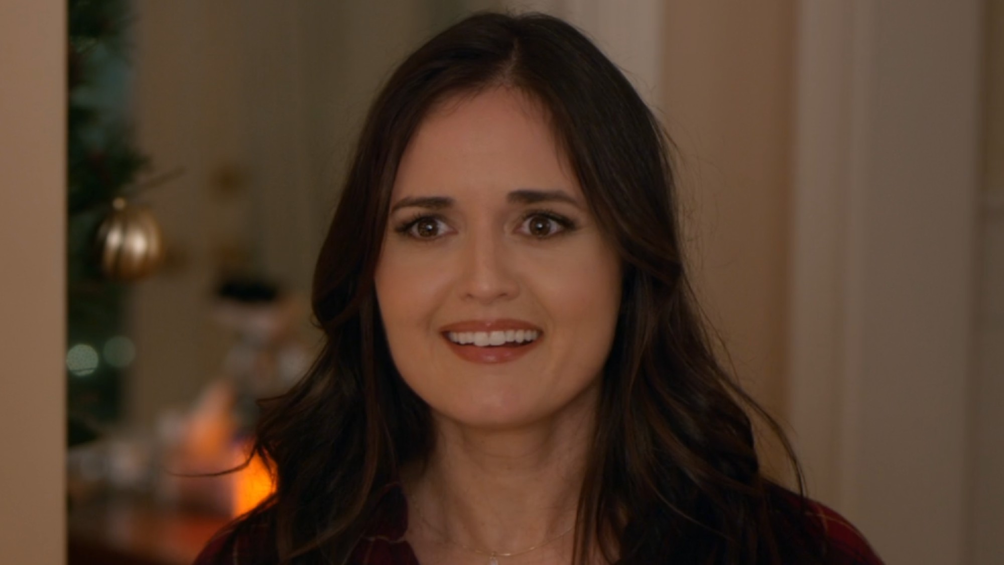 Danica McKellar as Olivia Arden in You, Me &amp; The Christmas Trees.