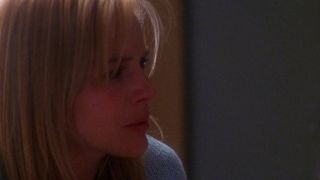 Julie Benz in profile, with blonde hair in NCIS