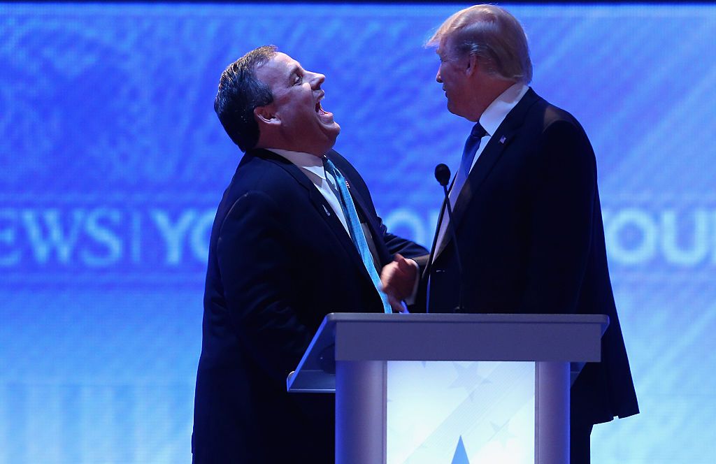 Chris Christie and Donald Trump