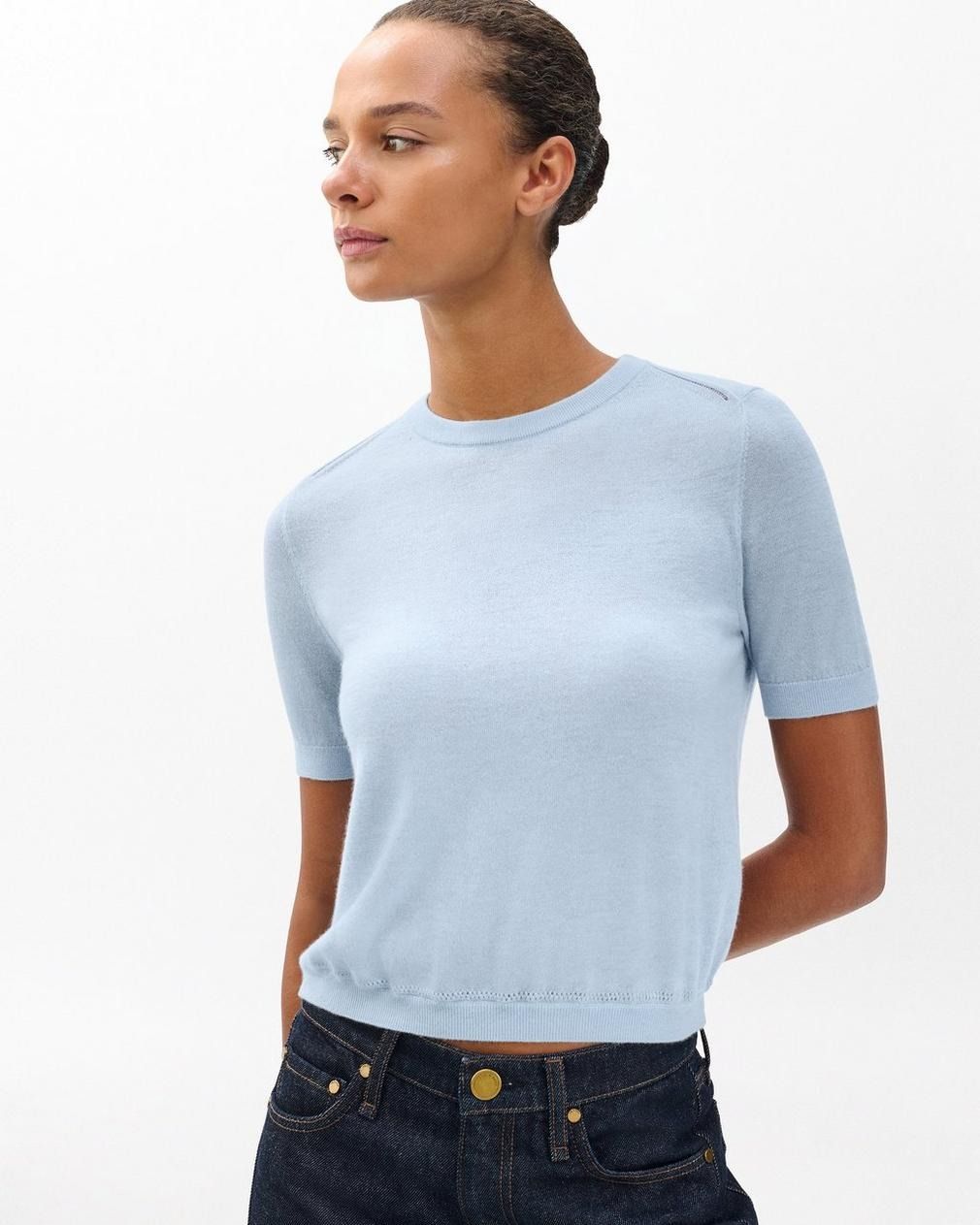 rag &amp; bone, Adeline Lightweight Cashmere Tee