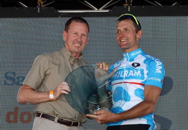 Tanya Denver Memorial Award for highest placed South Australian went to Luke Roberts (Milram).