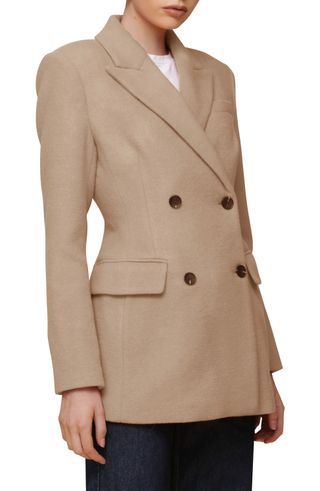 Avec Les Filles Hourglass Blazer Coat