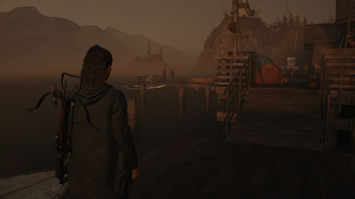 Alan Wake 2 image fidelity comparison screenshots