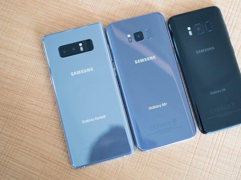 Galaxy Note 8 vs. Galaxy S8+