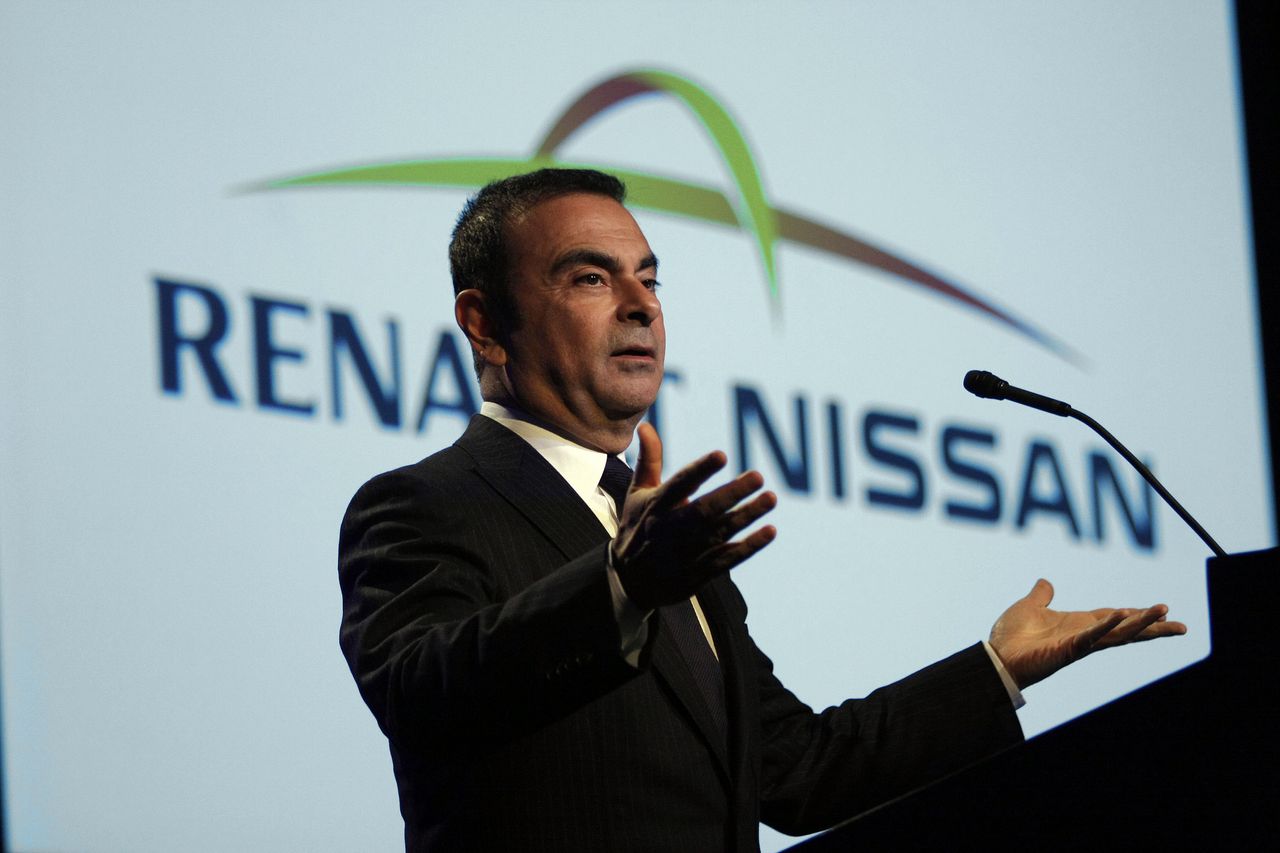 Carlos Ghosn in Detroit