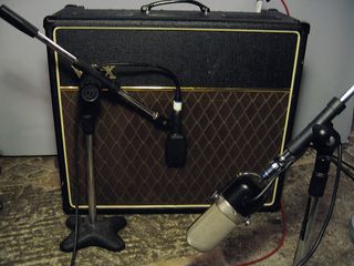 Setting up a ribbon mic away from your amp can deliver a slightly different sound.