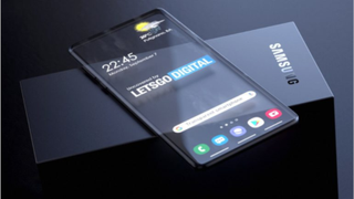 Samsung transparent smartphone