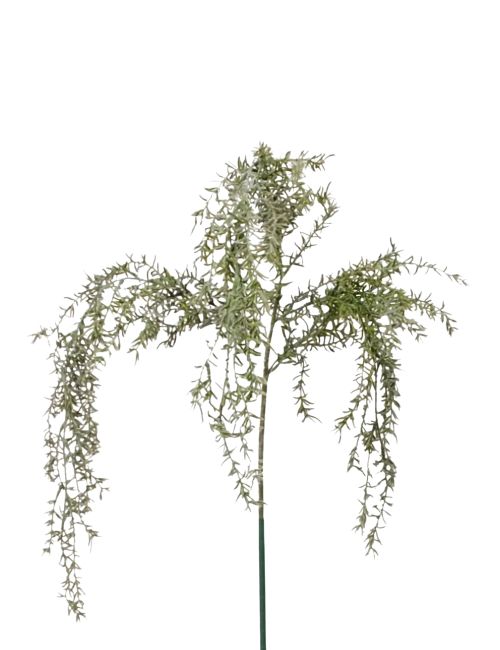 Grey Green Fake Rosemary Herb Hanging Bush
