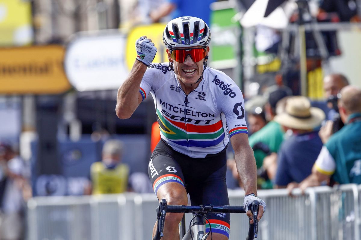 Daryl Impey (Mitchelton-Scott) wins stage 9 of the Tour de France