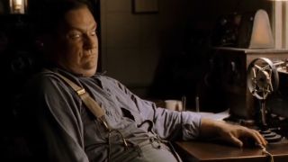 Stephen Root with crazy eyes in O Brother Where Art Thou?