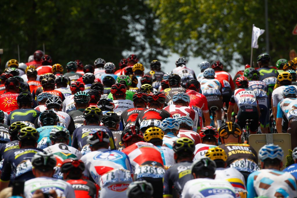 The Tour de France on stage 8