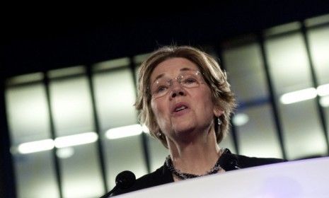 Massachusetts Senate hopeful Elizabeth Warren (D) 