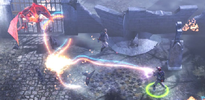 Ghostbusters sanctum of slime - zap the firebat