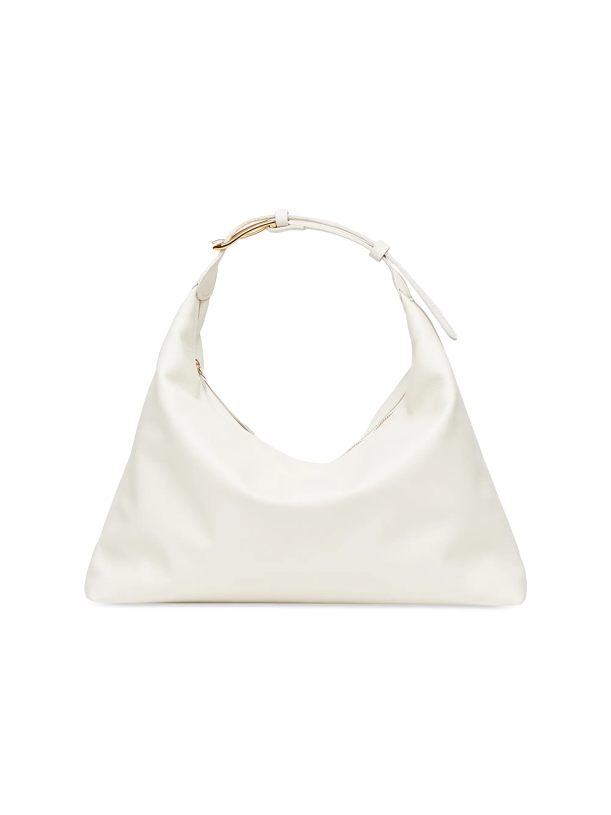 Pillow Leather Hobo Bag