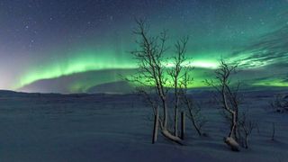 The Northern Lights are a benign effect of space weather. Credit: Jamie Carter