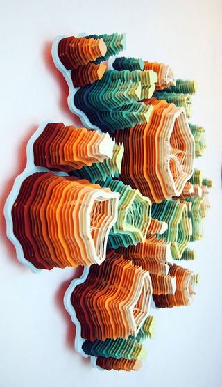 paper art sculptures