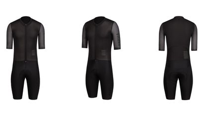 The suit: Rapha Pro Team Aerosuit 
