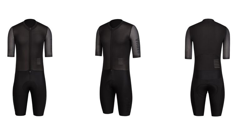 The suit: Rapha Pro Team Aerosuit
