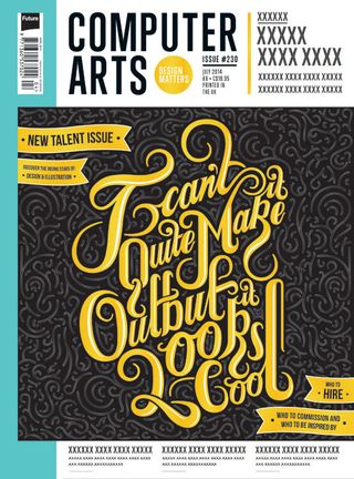 Cover design for CA's New Talent issue by Lewis Bartlett