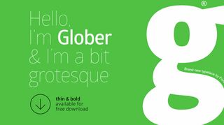 Glober font