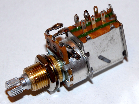 push pull potentiometer