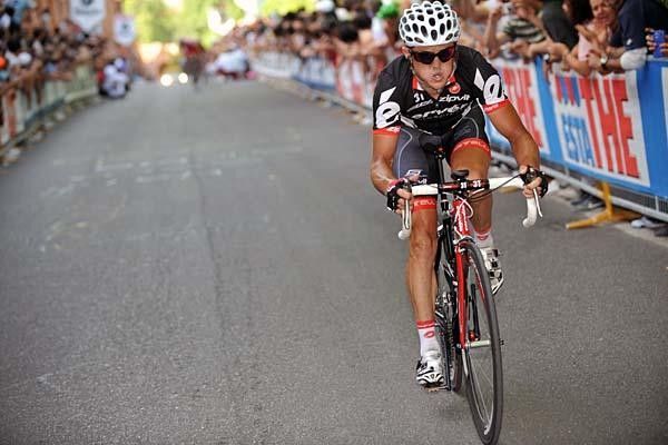 Simon Gerrans (Cervelo) focussed on the finish.