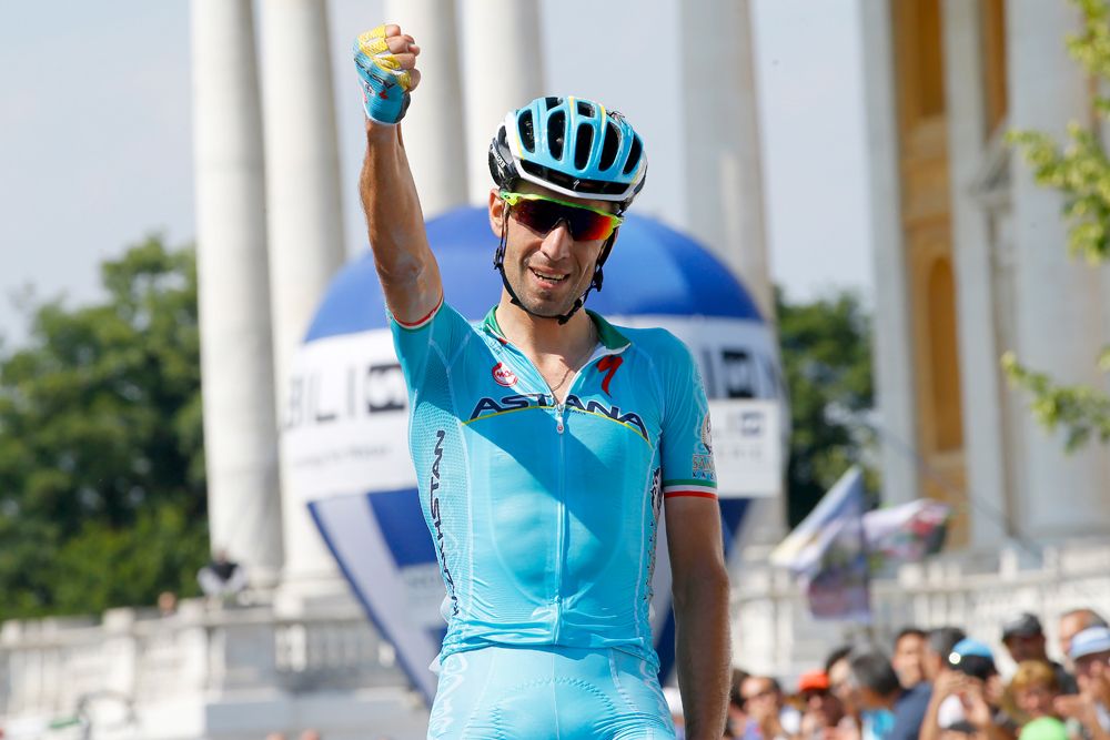 Vincenzo Nibali (Astana) takes his second national road title in two years