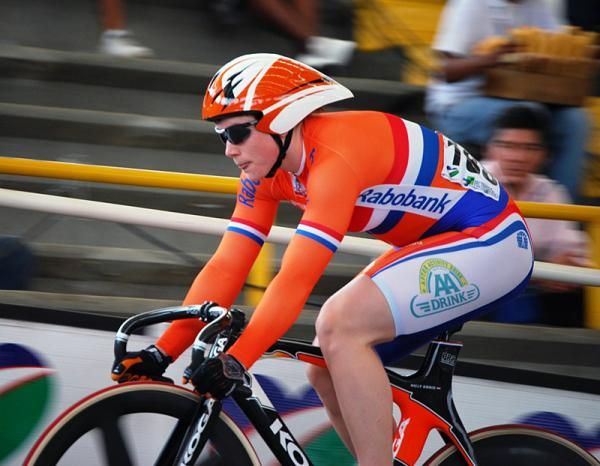 Willy Kanis (Netherlands) was the fastest qualifier in the women's sprint.
