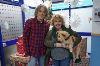 The Dog Rescuers With Alan Davies at Christmas