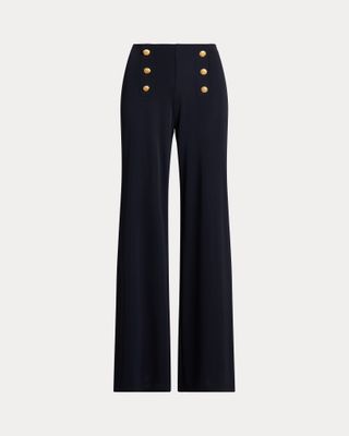 Ralph Lauren, Stretch Jersey Wide-Leg Trouser