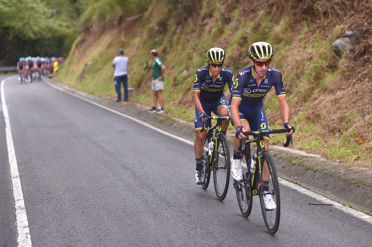 Adam Yates and Esteban Chaves go on the attack to Los Machucos