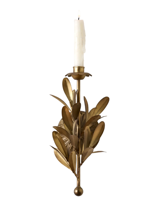 Gracie Wall Sconce - Antique Brass
