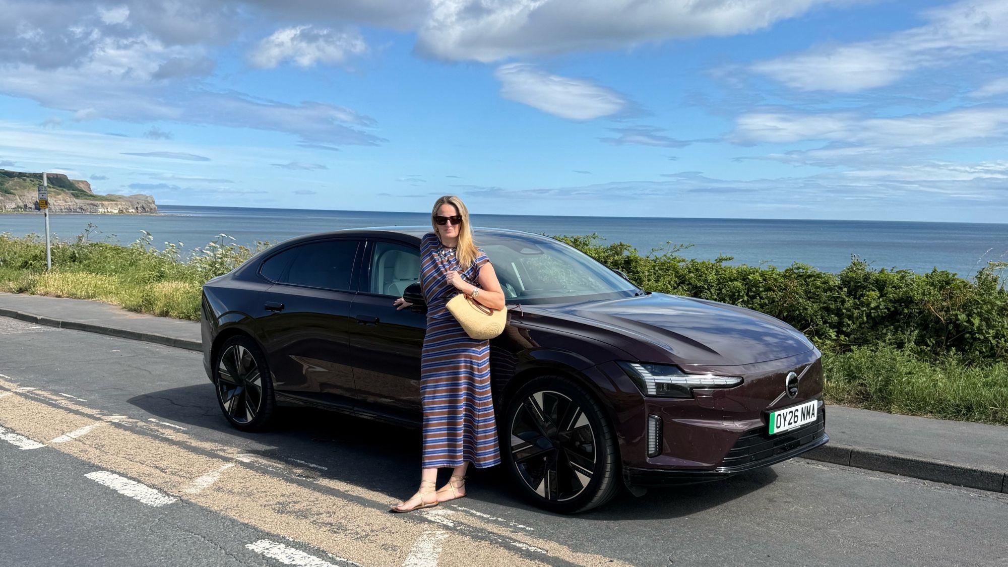 marieclaire.co.uk - Lily Russo-Bah - The All-Electric Volvo ES90 Might Just Be the Car That Turns Our Annual Holiday to Puglia into a Road Trip