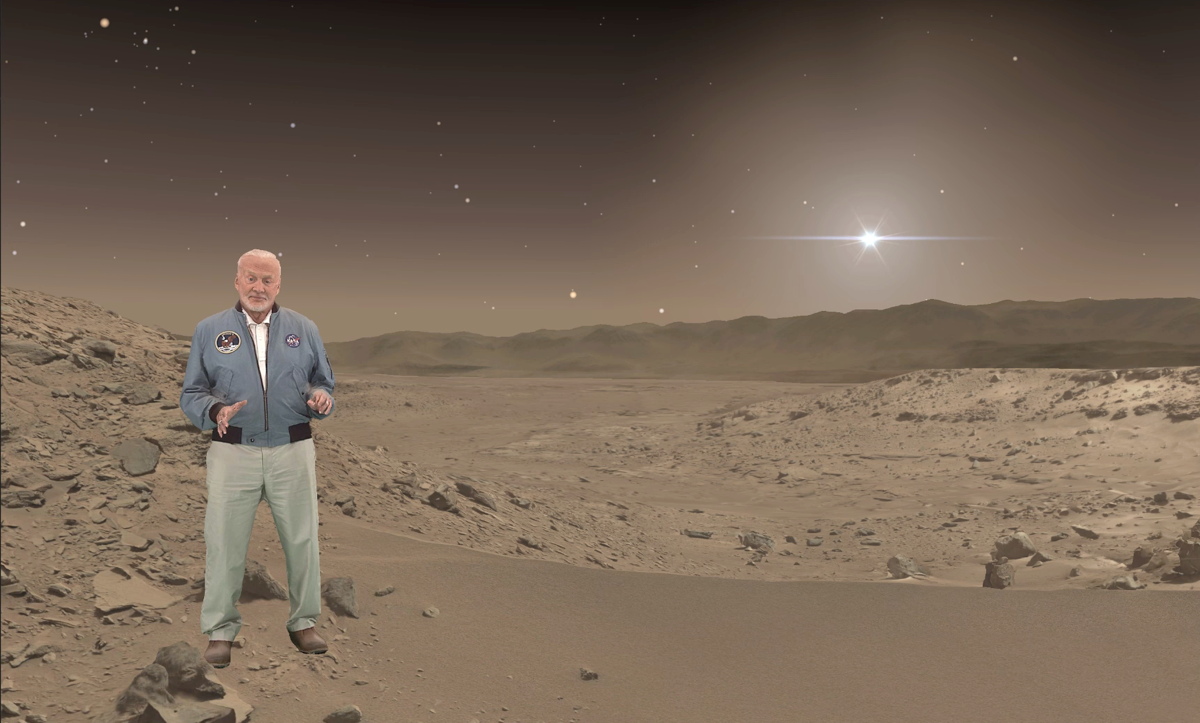 Buzz Aldrin in &#039;Destination: Mars&#039;