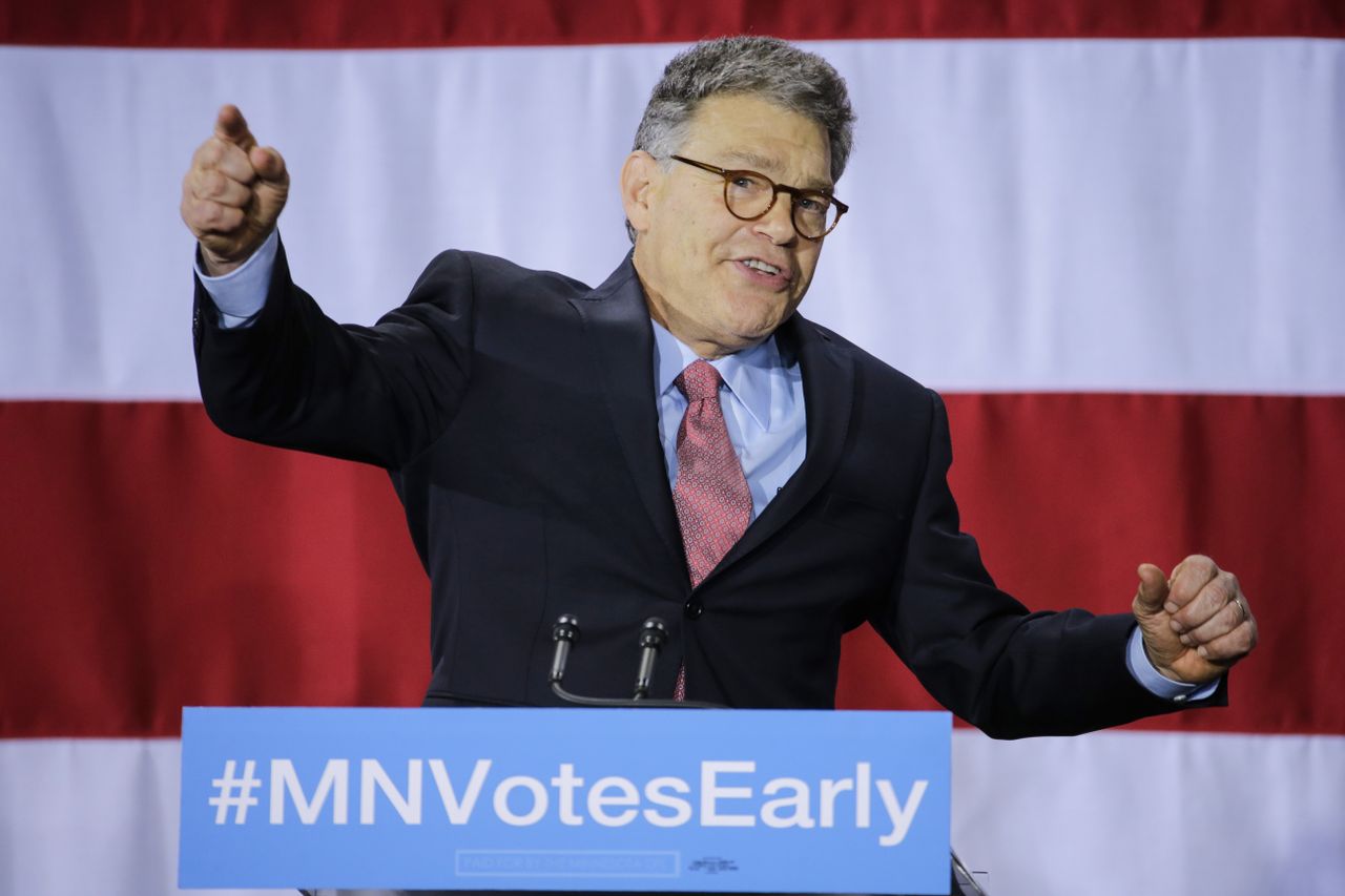 Sen. Franken was born for this Trump era.