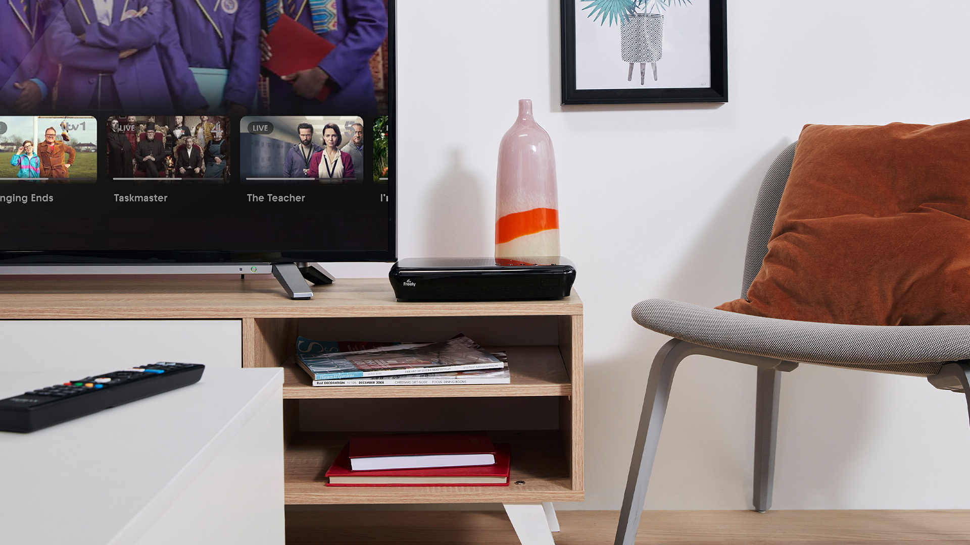 Humax Aura EZ 4K TV Recorder with Freely