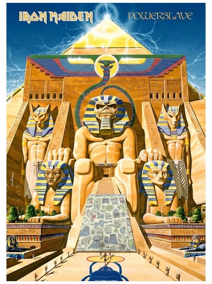 Iron Maiden metal posters