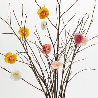 3-pack flower decorations