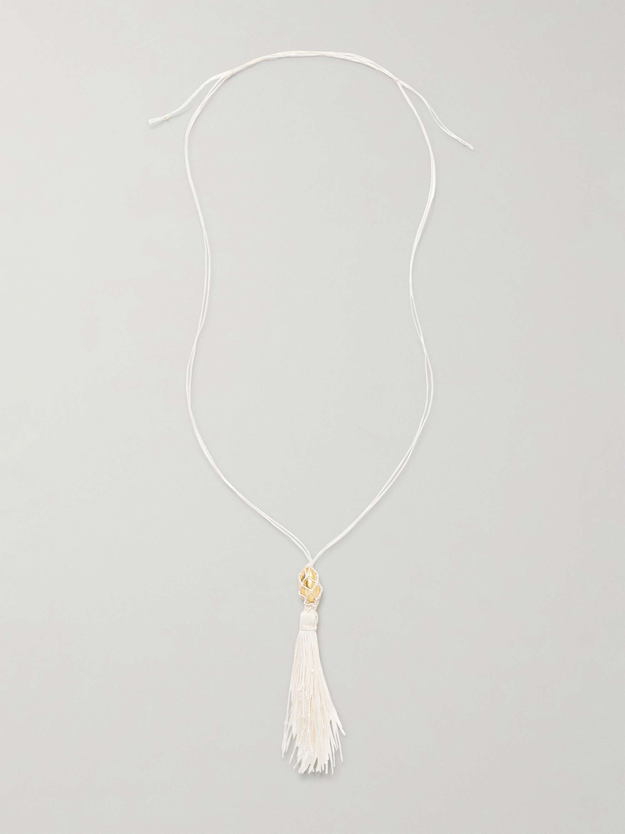 Melody Cord and Gold-Plated Necklace