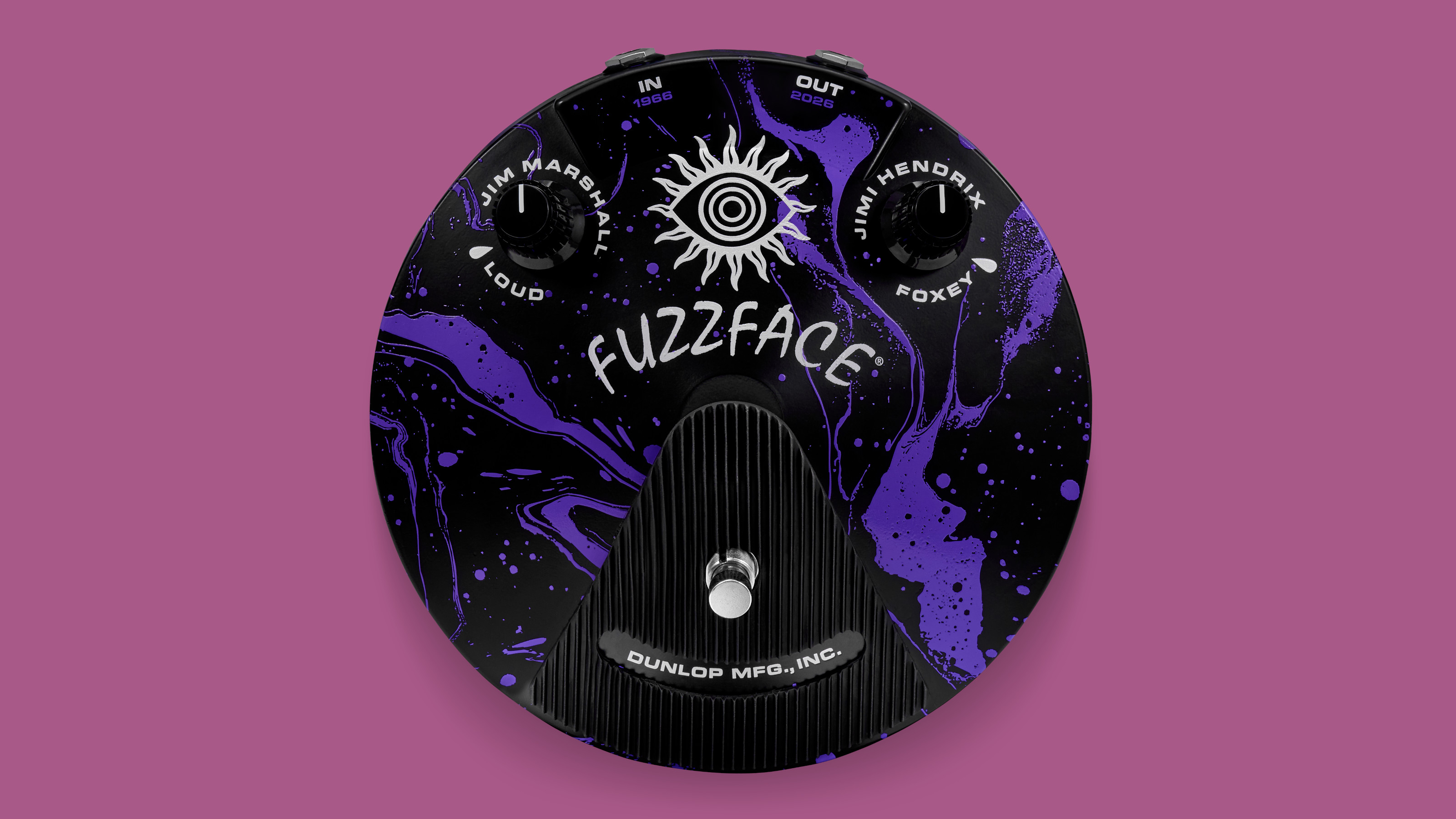 Marshall x Hendrix Fuzz Face distortion pedal